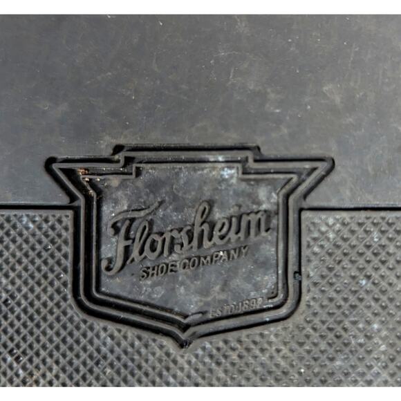 Florsheim mens dress shoes 9.5D NIB style Kierland longated toeTexture side heal - Picture 10 of 11